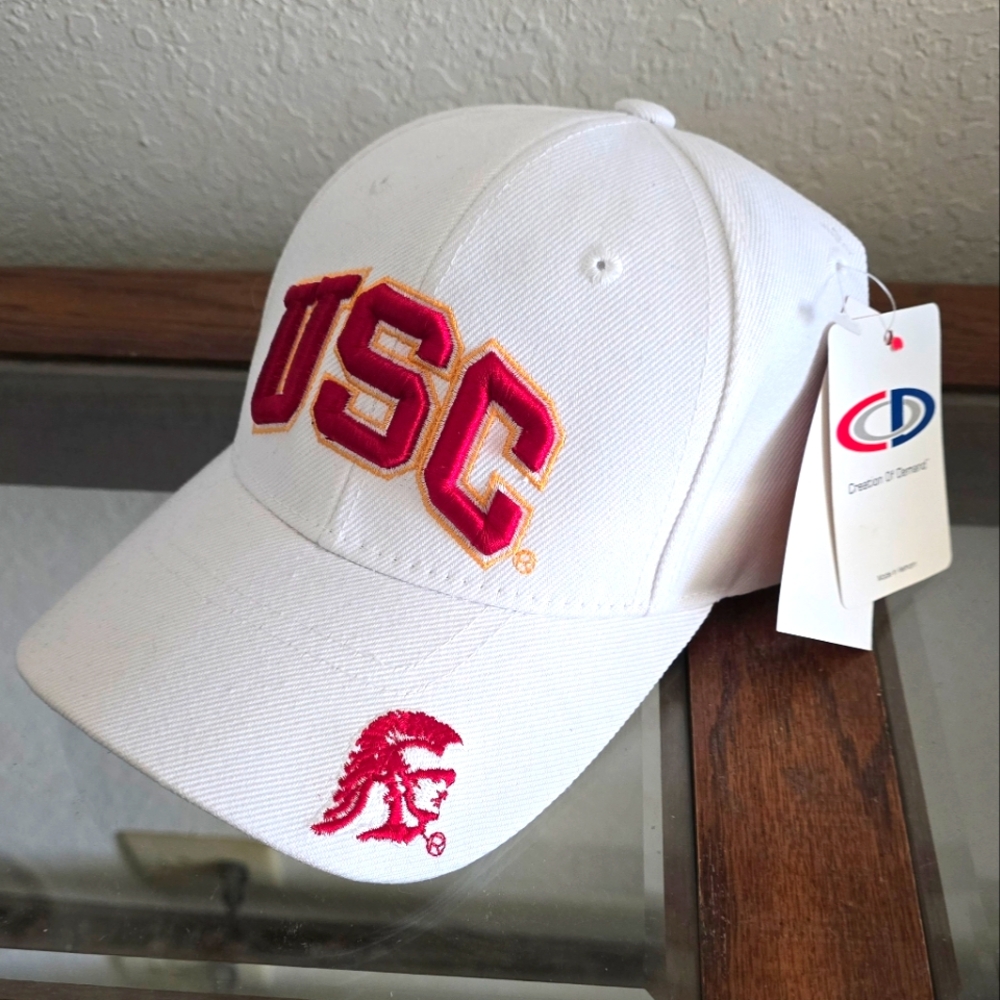 NEW vintage 90's USC Trojans adjustable ball cap.